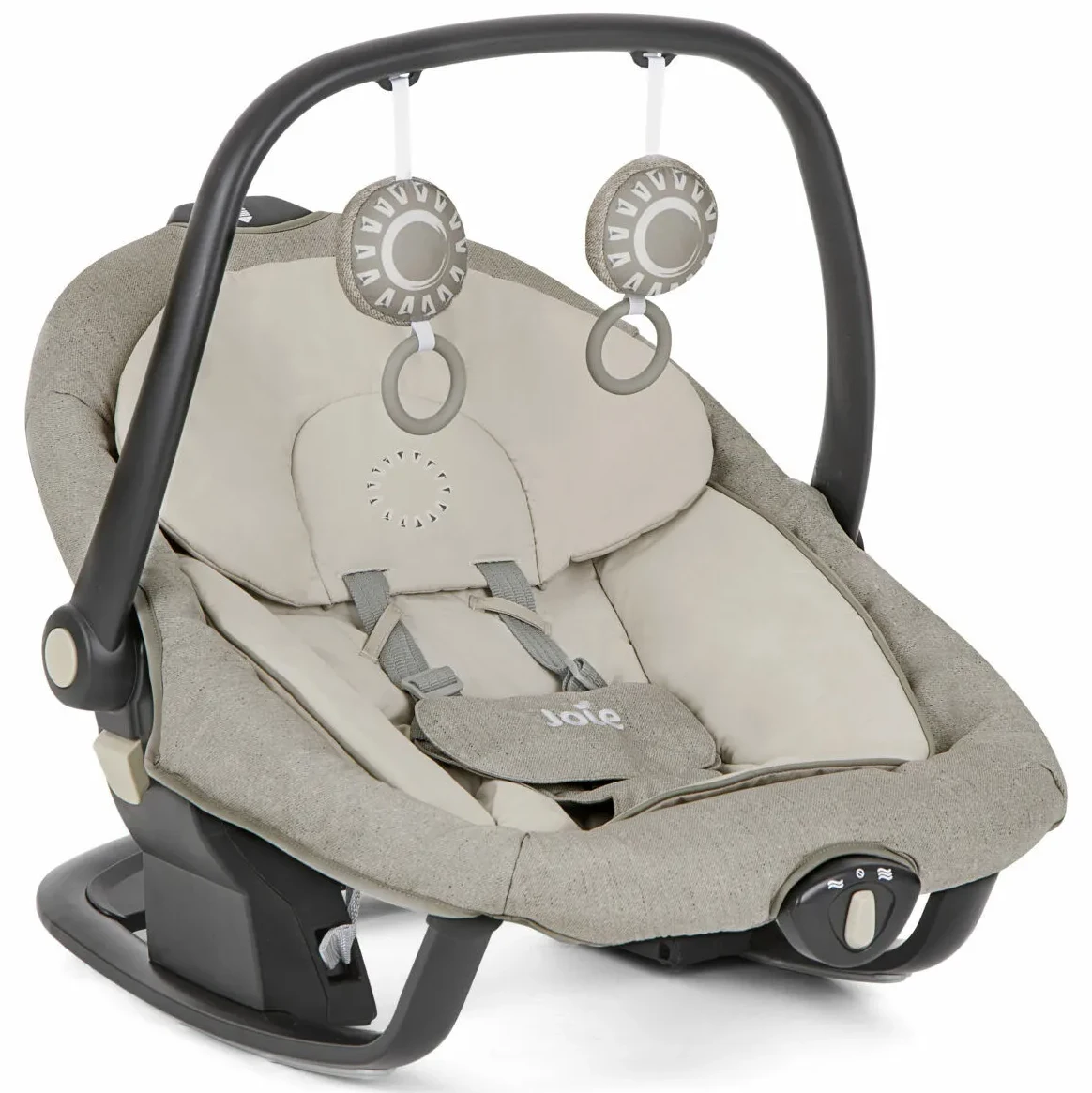 Електронна гойдалка 2 в1 Joie Serina Speckled